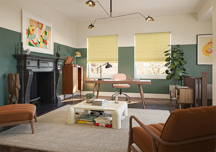 Jaipur, Mimosa - Twist&Fit Roman Blind - Image 6